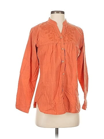 Woolrich 3/4 Sleeve Button-Down Shirt (view 1)