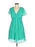 ASOS Design 100% Polyester Teal Green Cocktail Dress Size 8 - photo 1
