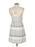 Lou & Grey Stripes Gray Casual Dress Size 2 - photo 2