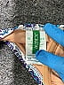J.Crew Paisley Blue Swimsuit Top Size 36 waist - photo 3