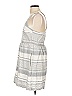 Lou & Grey Stripes Gray Casual Dress Size 2 - photo 4
