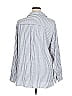 Max Studio Stripes Blue Long Sleeve Blouse Size XL - photo 3