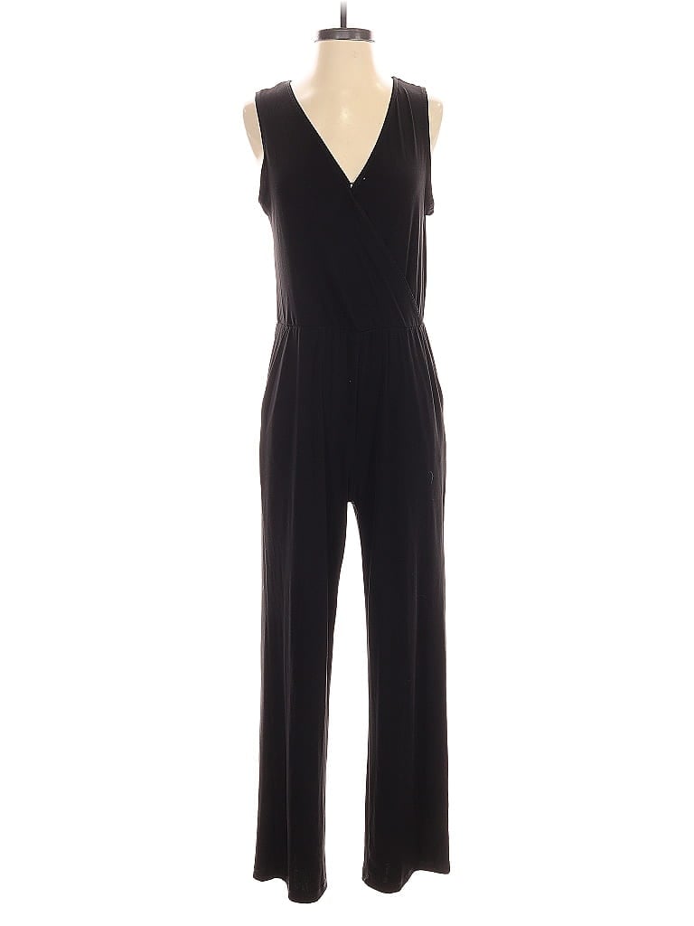 Pre-owned Ny Collection Jumpsuit In Black