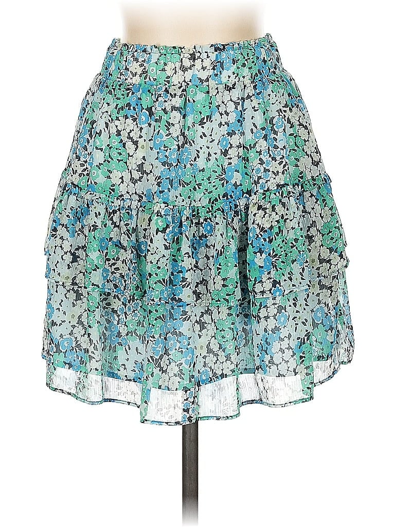 Pre-owned Ann Taylor Loft Casual Skirt In Green