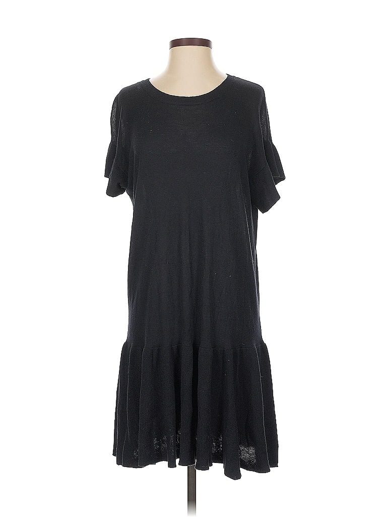 Pre-owned H&m Casual Dress In Black