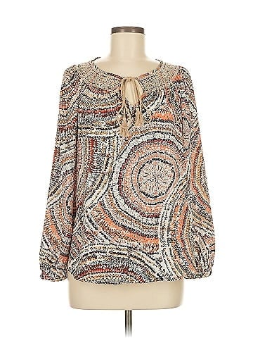 Ruff Hewn Long Sleeve Blouse (view 1)