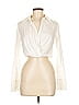 Cotton Candy LA Ivory White Long Sleeve Blouse Size M - photo 1