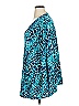 Roaman's 100% Cotton Teal Long Sleeve Top Size 1X - photo 4