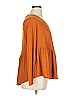 Terra & Sky Orange Long Sleeve Blouse Size 0X - photo 3