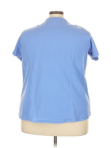Woman Within Short Sleeve Blouse (view 2)