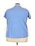 Woman Within Blue Short Sleeve Blouse Size 22 (petite) - photo 2