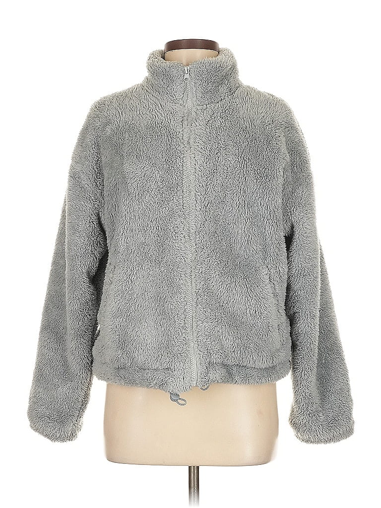 Click to view more detailed imagery on our partner's website Pre-owned Forever 21 Faux Fur Jacket In Gray