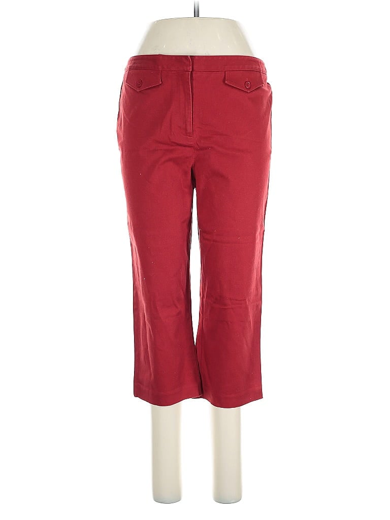 Pre-owned Ann Taylor Factory Casual Pants In Red