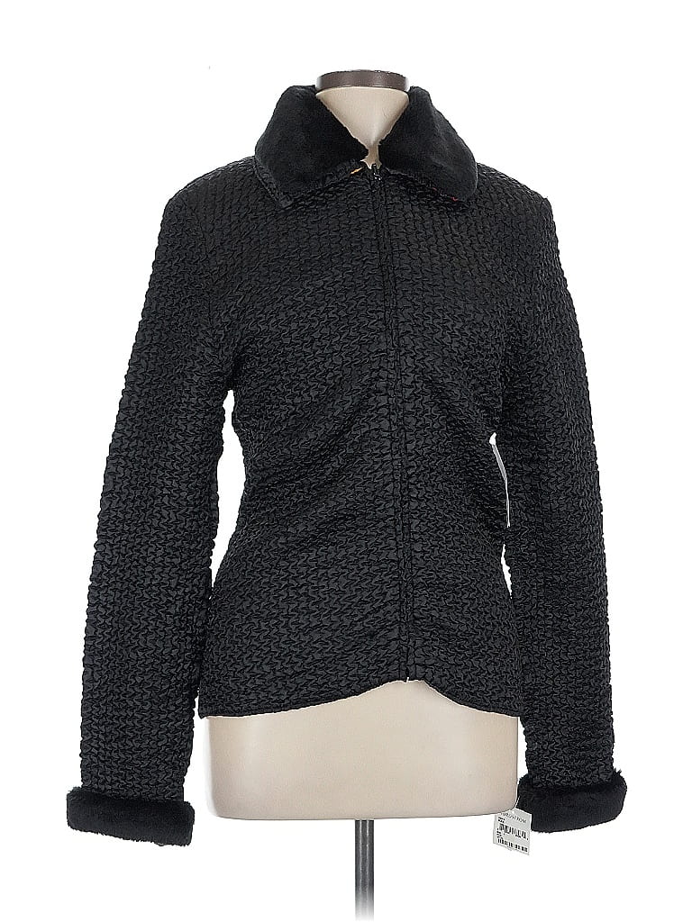 Alberto Makali 100% Polyester Black Jacket Size L - photo 1