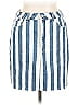 Hollister Stripes Blue Denim Skirt Size 11 - photo 1
