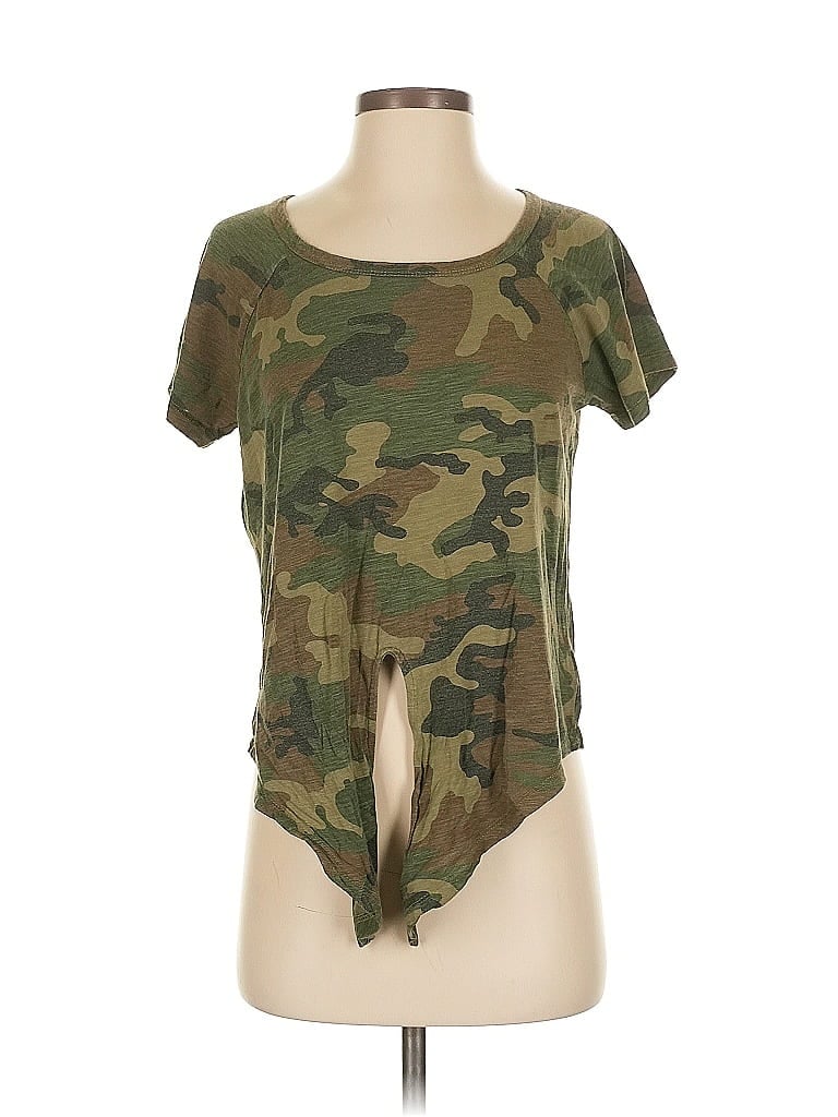 Pre-owned Sanctuary Short Sleeve T-shirt In Green