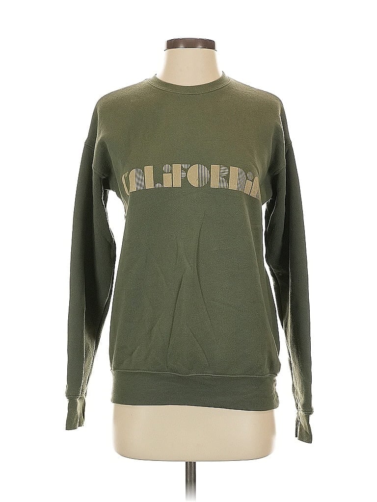 Pre-owned Unbranded Sweatshirt In Green