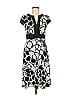 AB Studio Graphic Gray Casual Dress Size M - photo 1