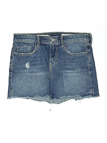 Pilcro and the Letterpress Denim Shorts (view 1)