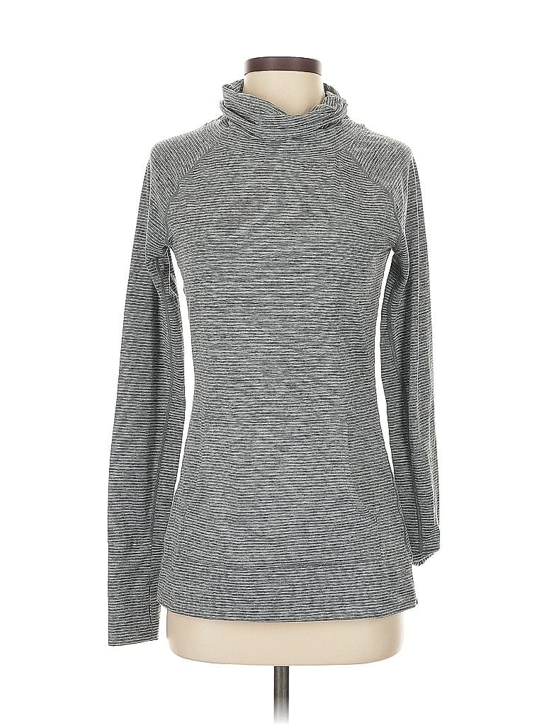 Pre-owned Gap Fit Turtleneck Sweater In Gray