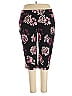 Terra & Sky Floral Pink Black Casual Pants Size 2X - photo 1