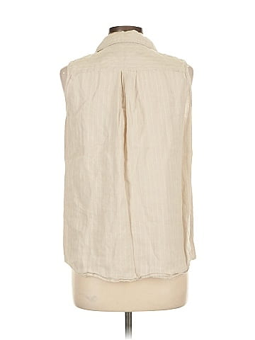 Company Ellen Tracy Sleeveless Button-Down Shirt (view 2)