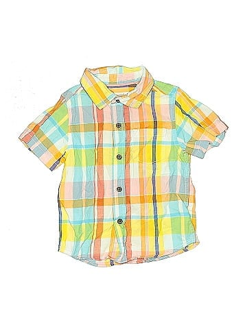 Cat & Jack Short Sleeve Button-Down Shirt (view 1)