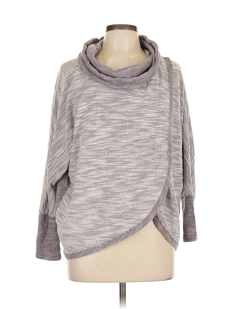 Pre-owned Calvin Klein Pullover Sweater In Gray