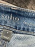 Soho JEANS NEW YORK & COMPANY Hearts Blue Jeans Size 6 - photo 7