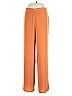Yeohlee 100% Microfiber Solid Orange Casual Pants Size 12 - photo 1