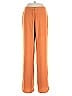 Yeohlee 100% Microfiber Solid Orange Casual Pants Size 12 - photo 2