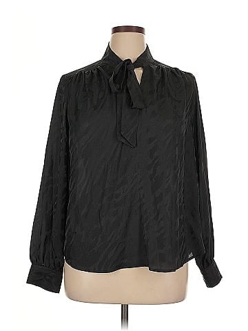 Worthington Long Sleeve Blouse (view 1)