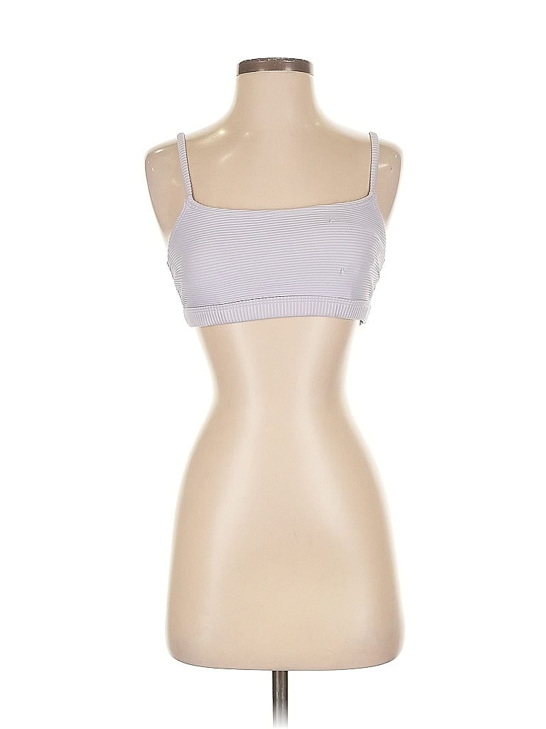 Click to view more detailed imagery on our partner's website Pre-owned Aéropostale Tube Top Purple Strapless Neckline Tops