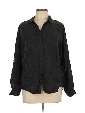 Velvet Heart Long Sleeve Button-Down Shirt (view 1)