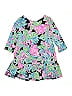 Lilly Pulitzer 100% Cotton Print Green Dress Size L (baby) - photo 1
