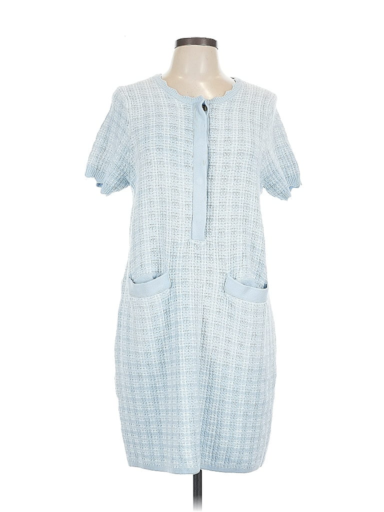 Free Assembly Casual Dress In Blue