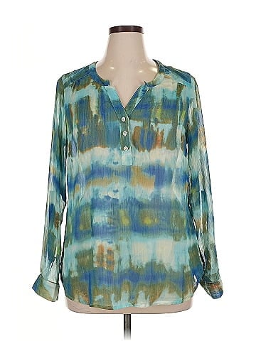 DressBarn Long Sleeve Blouse (view 1)