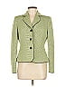 Jones Studio 100% Polyester Tweed Green Blazer Size 6 - photo 1