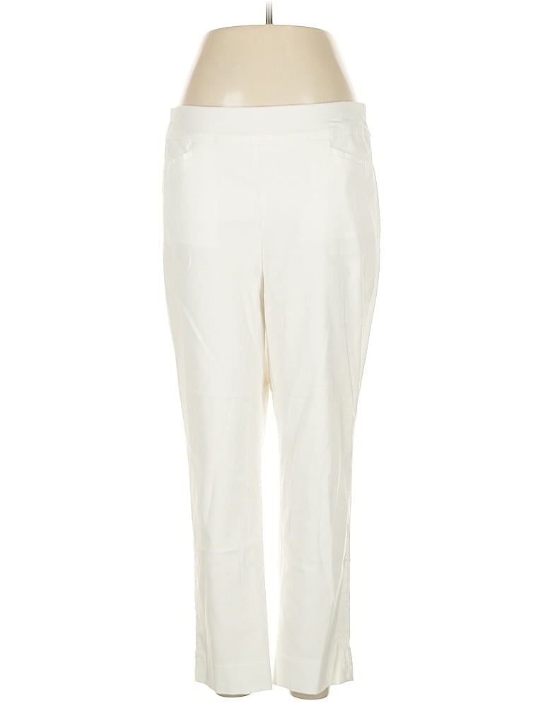 Pre-owned Chico's Casual Pants In White