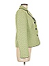 Jones Studio 100% Polyester Tweed Green Blazer Size 6 - photo 3