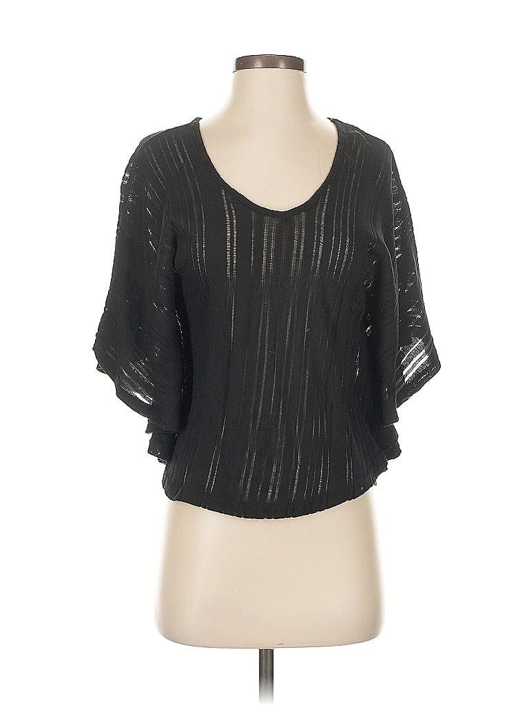 Pre-owned Pleione Cardigan Sweater In Black