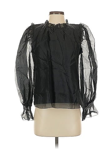 Sea New York Long Sleeve Silk Top (view 1)