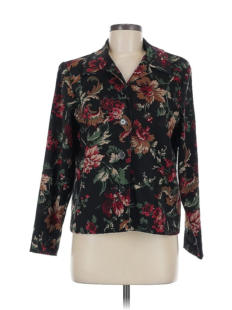 Pre-owned Briggs New York Blazer Jacket In Black