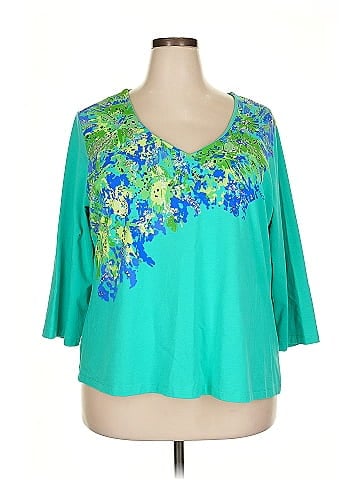Ruby Rd. 3/4 Sleeve Blouse (view 1)
