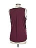 West Kei Burgundy Sleeveless T-Shirt Size L - photo 2