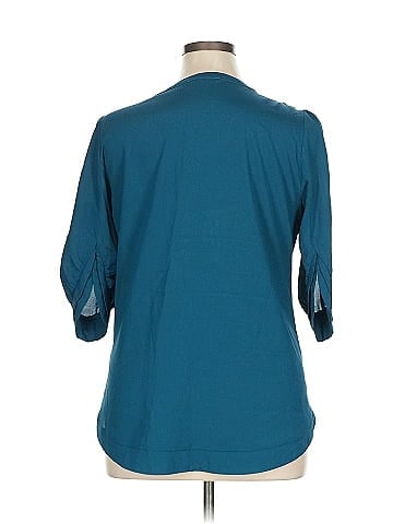 41Hawthorn 3/4 Sleeve Blouse (view 2)