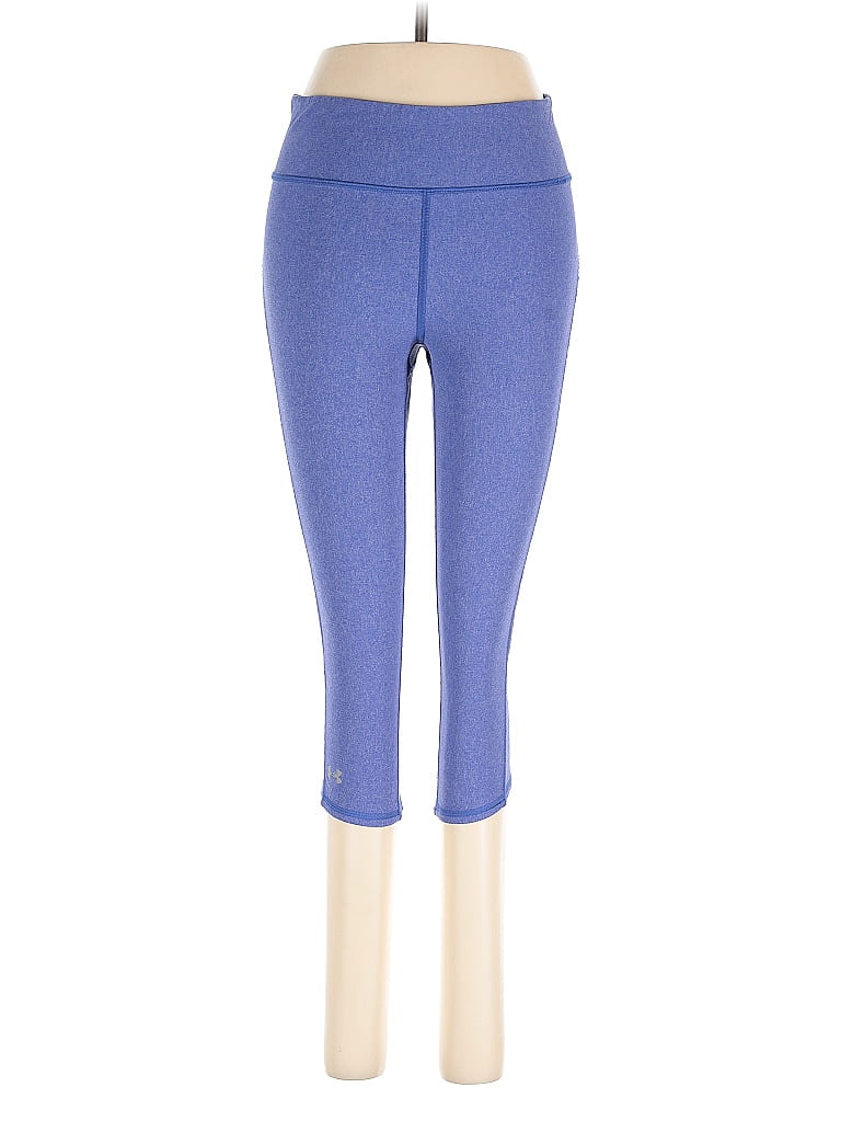 Pre-owned Under Armour Active Pants In Blue