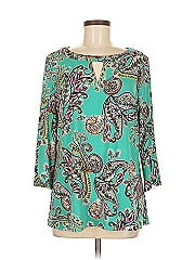 Susan Graver 3/4 Sleeve T Shirt