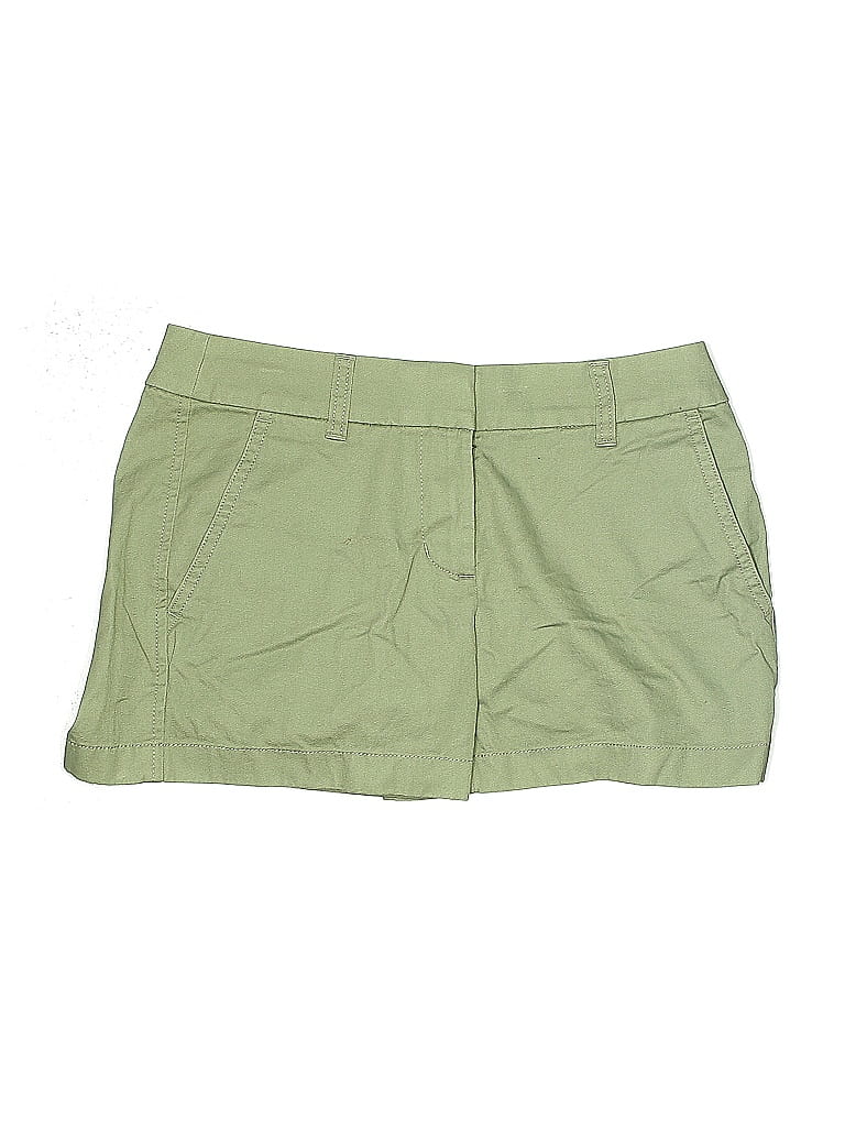 Pre-owned J.crew Factory Store Khaki Shorts In Green