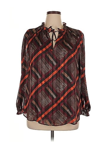 Bar III 3/4 Sleeve Blouse (view 1)